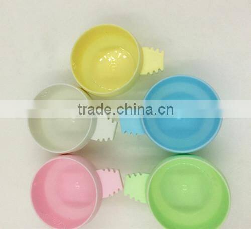 plastic bird bowl