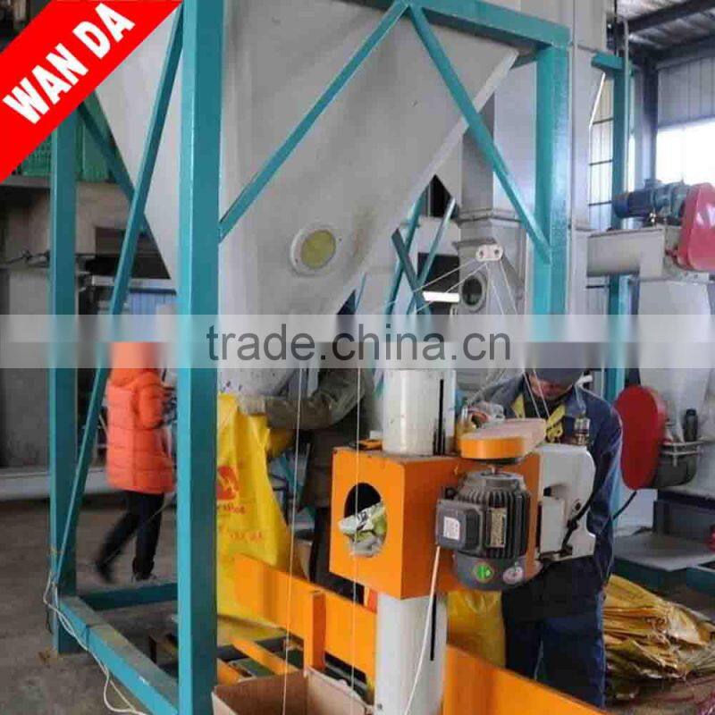 semi automatic wood sawdust pellet packing machine