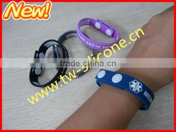 cheap wristbands with a message medical wrist personalized band