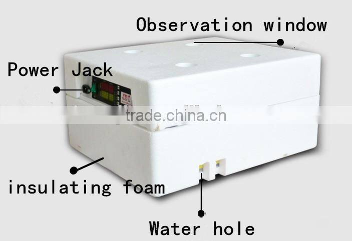 China 64 chick egg hatch machine incubetor