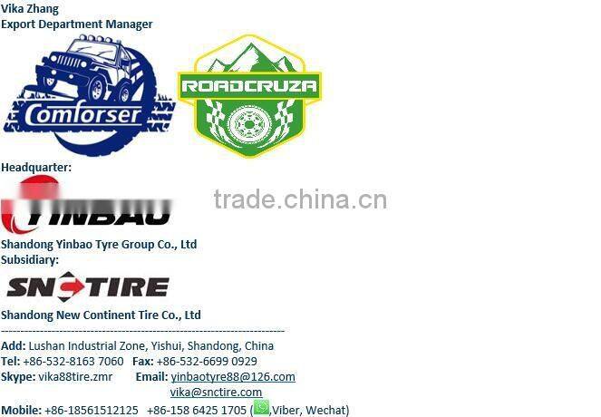 china car tire UHP tire comforser tire