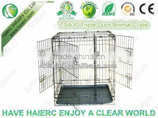 Haierc Folding Pet Kennel New Dog Crates Steel Dog Cage