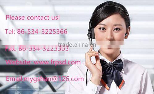 Anti-corrosion GRP FRP platform ladder