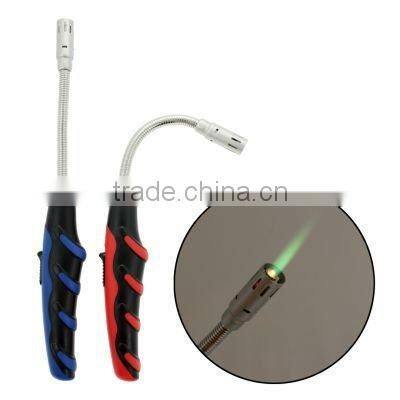 2 Flexible Butane Torch Lighters Long Reach Wind Resistant BBQ Candle Refillable