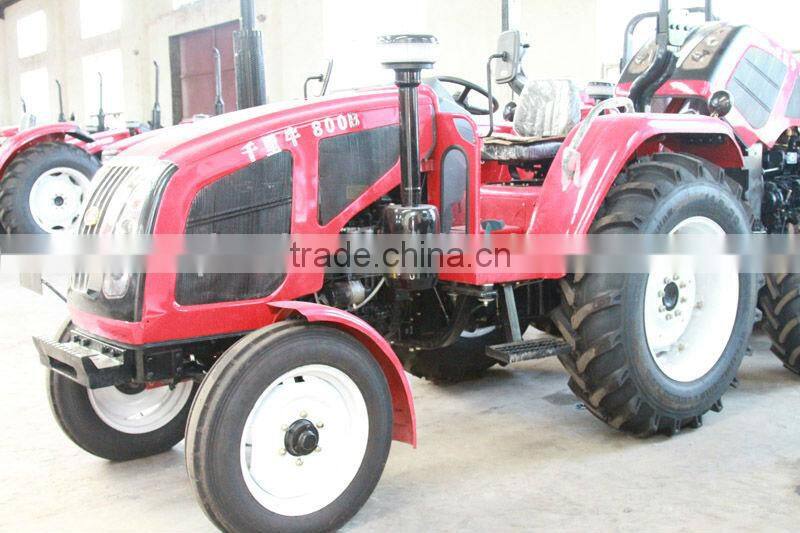 QLN800B 80hp 2wd cost-effective agricultural lamborghini tractor