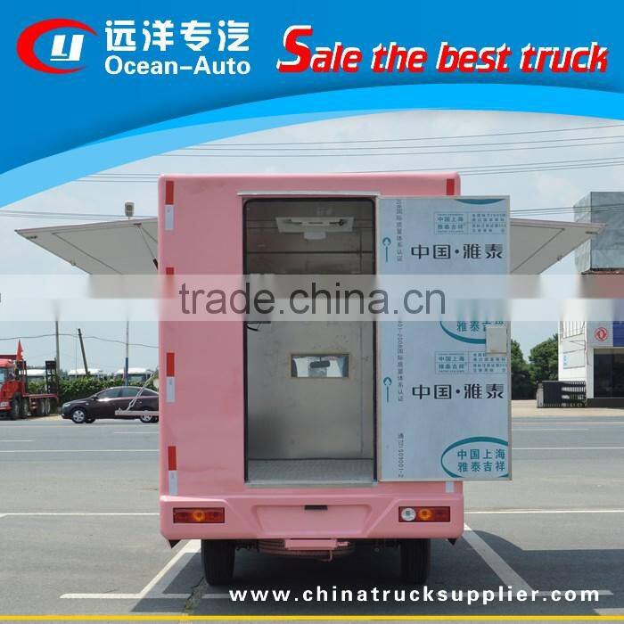 2016 Foton 4*2 Mobile food truck/ice cream cart/hot dog mobile food cart for sale