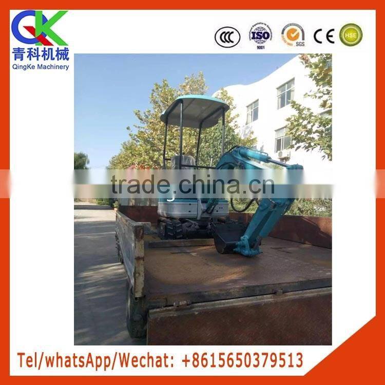 800kg hydraulic pressure excavator with 0.025 cube bucket