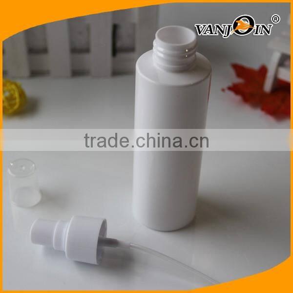 4 oz Spray Pump Cylindrical Lotion Oil Spa Carry-on Bottle