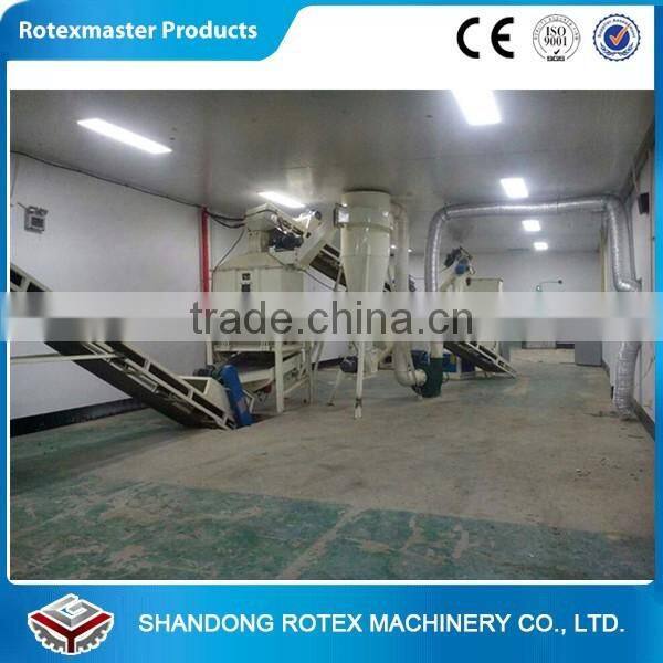high quality alfalfa cube hay straw pellet production line