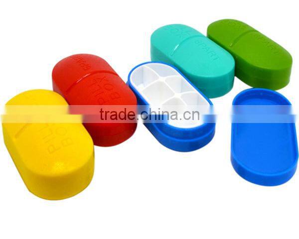 Bulk Plastic Capsule Shaped Pill box