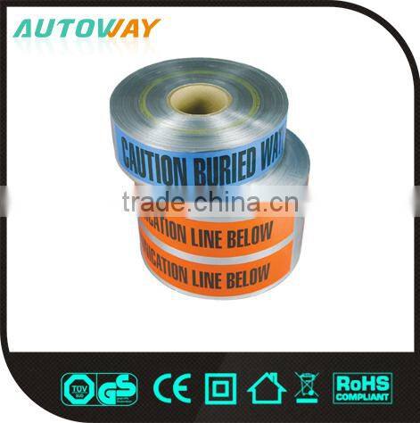 color printed security none adhesive plastic warning tape