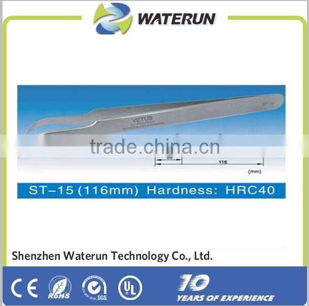 eyelash stainless steel tweezers/straight tweezers/curved tweezers manufacture