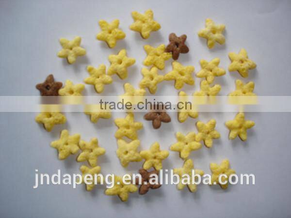 Sweet or salty puffed corn snacks food machines