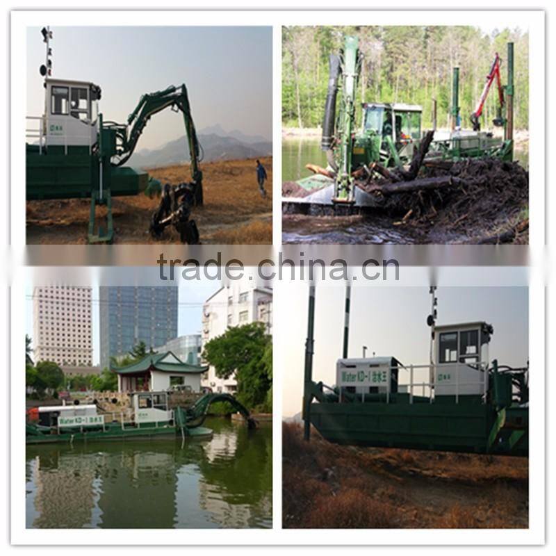 Amphibious Water King Dredger with Desilting