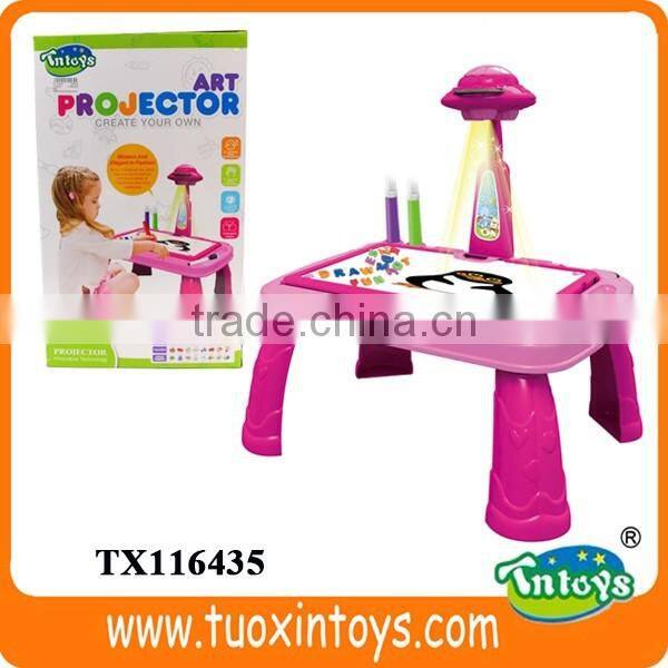 slide projector cartoon painting toy