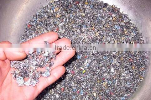 industrial crushing waste aluminum machine for pop-top cans