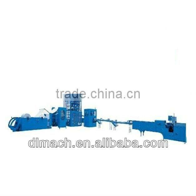 DL-WSZ-LX 2500 Series of Full-automatic High-speed Kitchen Towel Auto Packaging Production Line