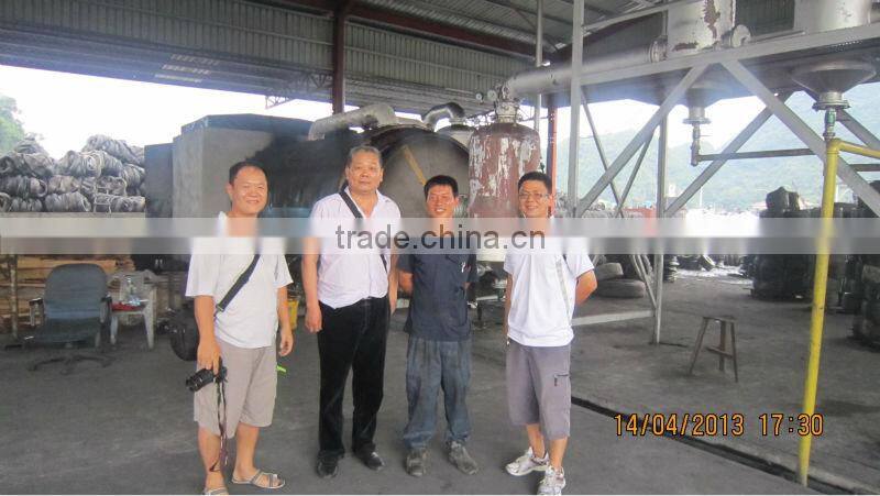 DAYI Hot-selling Waste Rubber/Plastic/Tyre To Oil Energy Recycling Pyrolysis Machine 12Ton Capacity