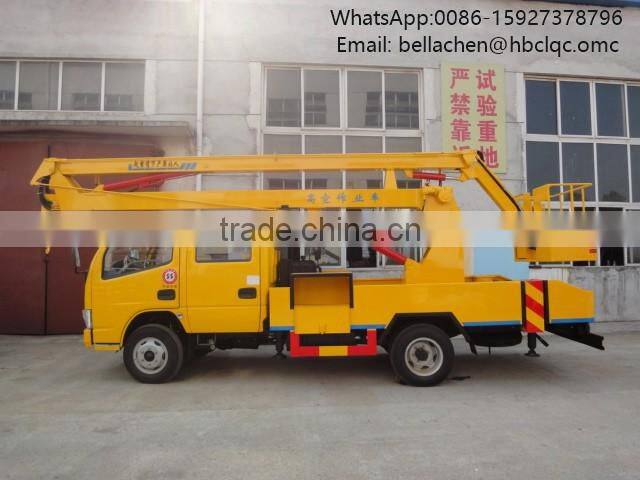 For Road Light Maintenance Aerial Working Truck 11m High Lifting Platform Truck