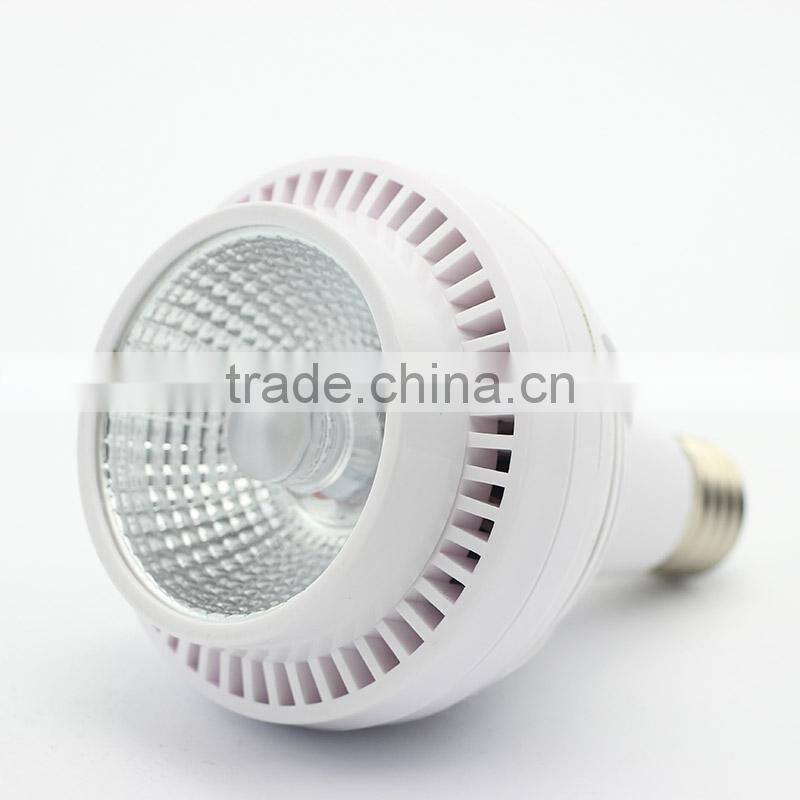 60w high power cob hydroponic led grow par light with inside fan