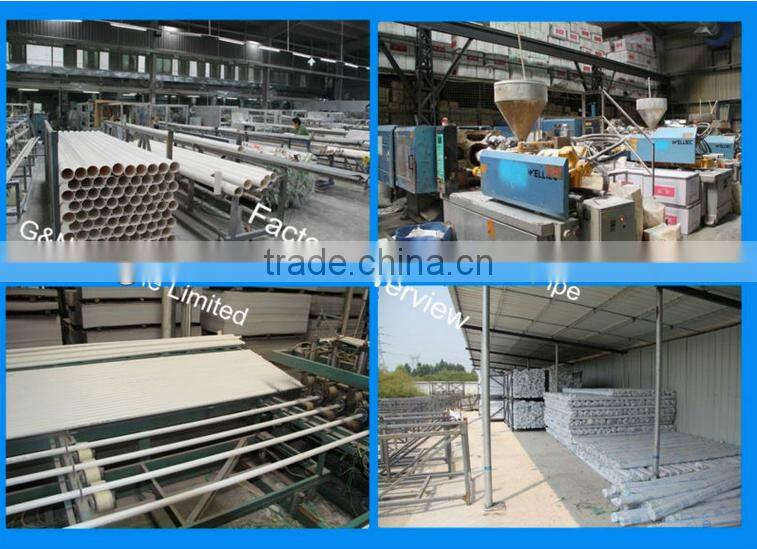 China manufactuere pvc pipe fitting pipe flange fitting