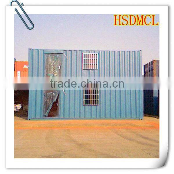 Steel structure prefabricated shipping container house made in China for sale