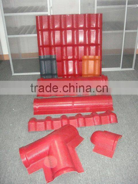 ASA Coated Synthetic Resin Tile With 10years Warranty