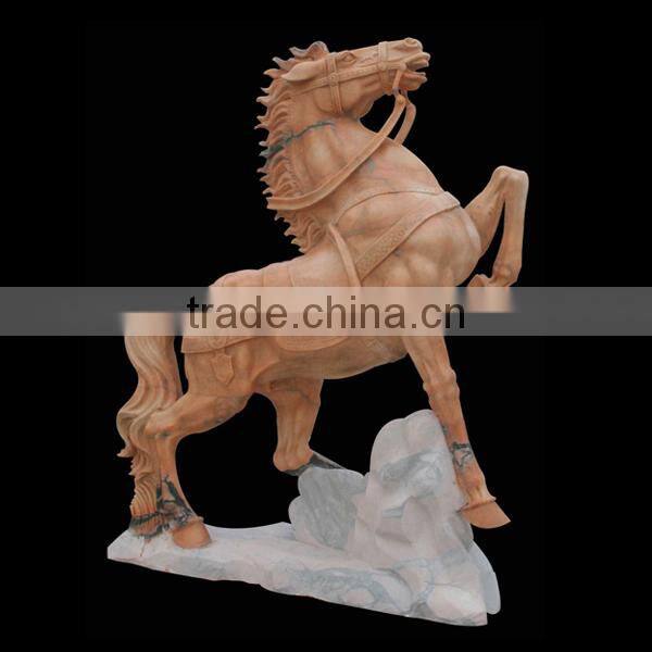 Marble Horse Carving of Small Craft