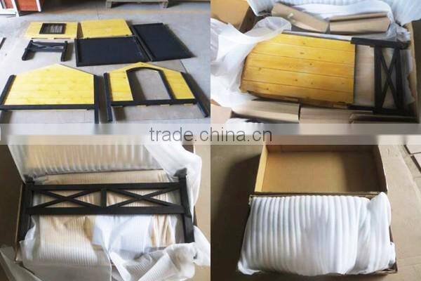 Large dog cage , dog house with porch.