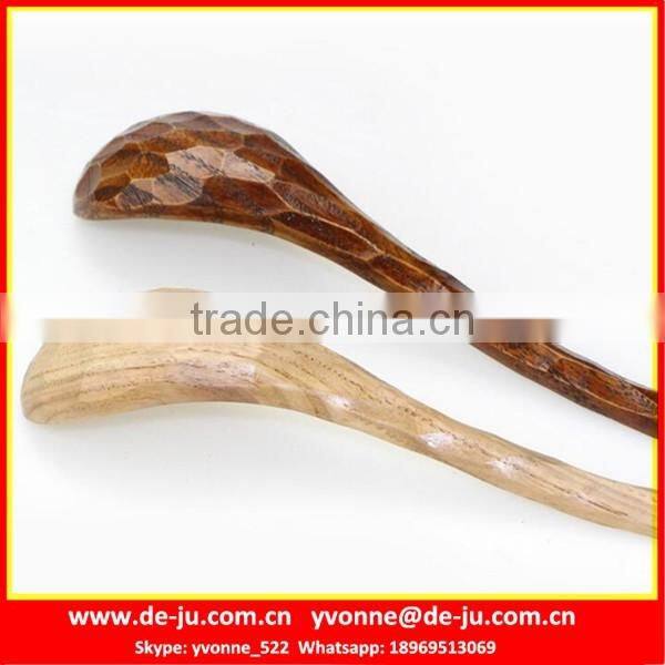 Unflatness Long Handle Wood Rice Spoon