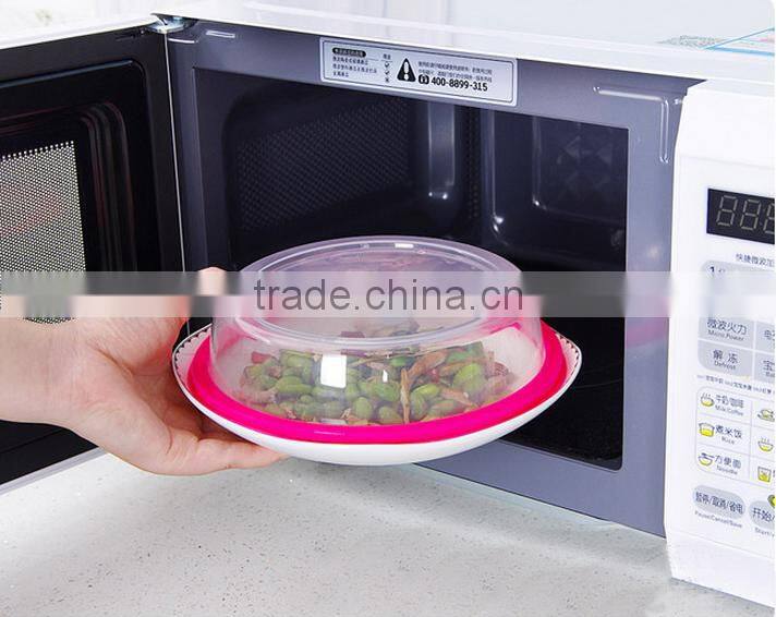 Prevent oil splash Food heating Insulation Plastic Microwave cover