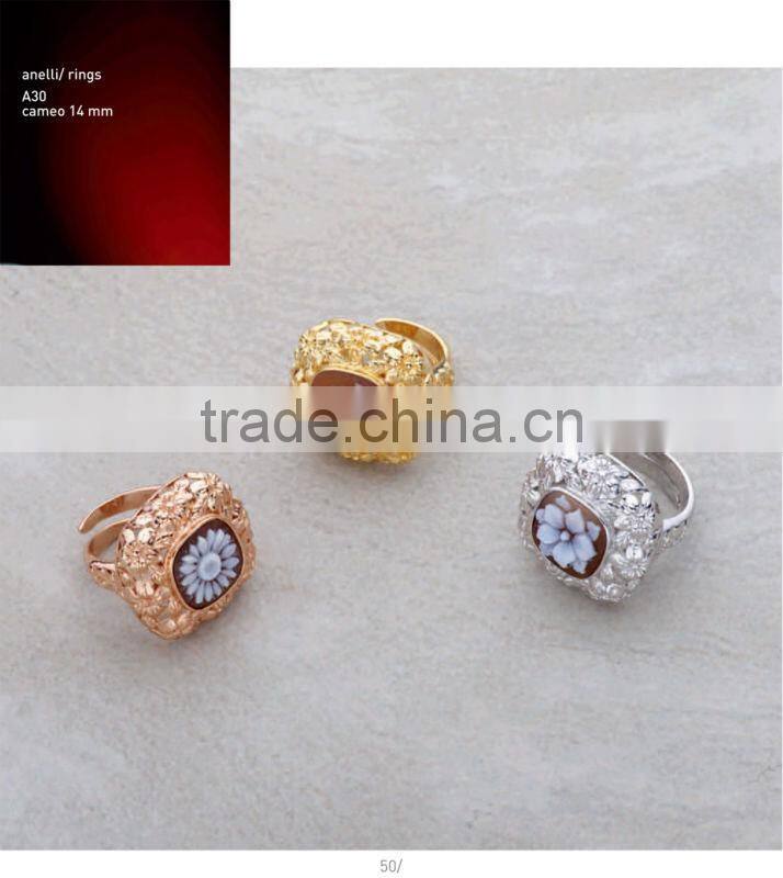 Alibaba Express 925 Sterling Silver Handmade Colorful Cameo Bracelet Made in Italy B5 cameo 12-16mm