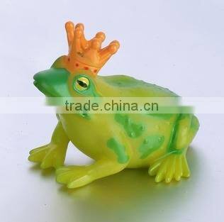 Wholesale dog shape tub swimming toy PVC animal baby bath toy