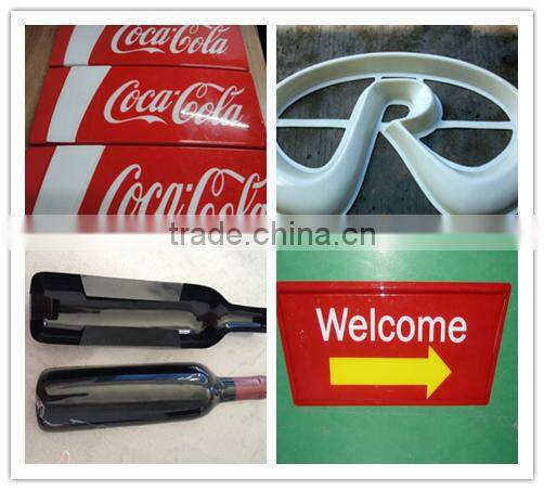 OEM thick ABS vacuum forming plastic tray for machinery