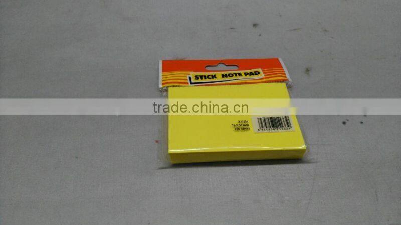 20pcs one color 80pcs PET stick note pad