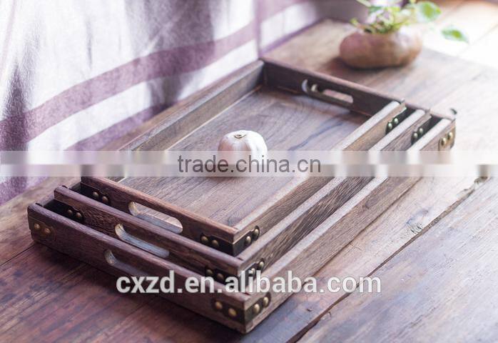 cheap good quality wooden tray