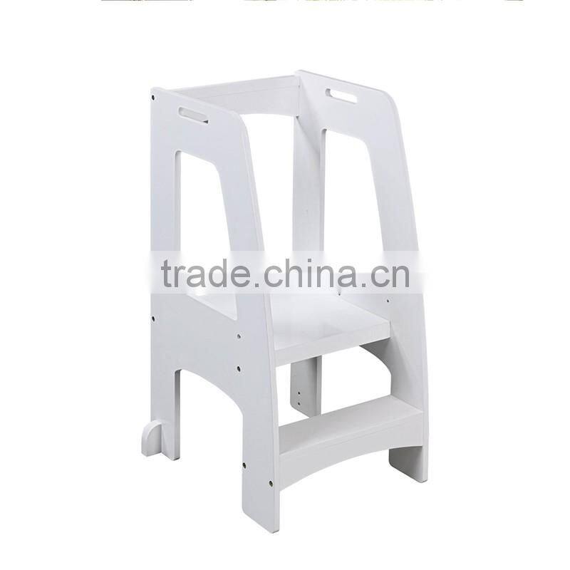 New design Step-Up Kitchen Helper Stools kids step ladder stool with handrail foot stool
