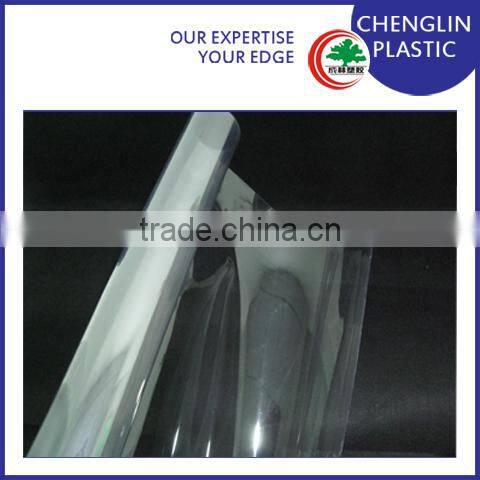 clear rigid 200 micron plastic film