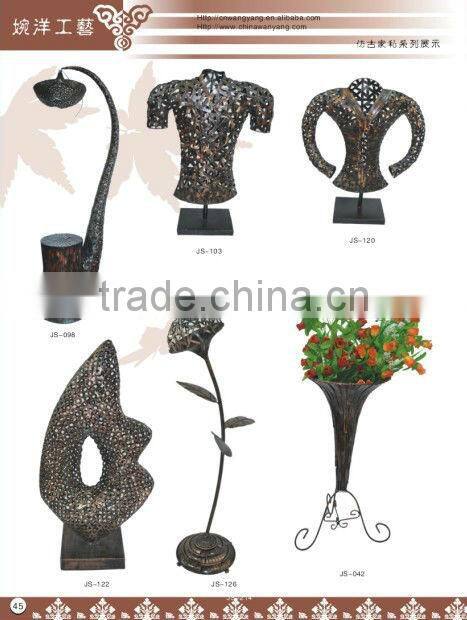 Retro Furniture Home Decorations Metal Arts & Crafts Antique Imitation Crafts