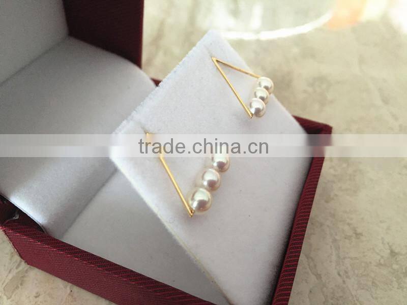 13-14 mm white south sea pearl jewelry earrings wholesale