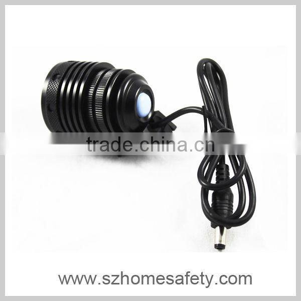 Unique Fire Rechargerable 1200 Lumens CREE XM-L U2 Waterproof LED Bicycle Head Lights (Fish Eye Len)