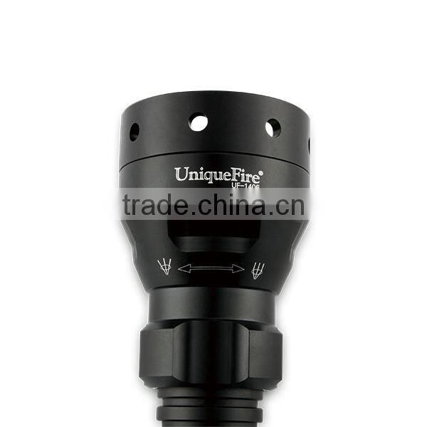 Uniquefire 850nm ir torch light uf 1406 with 50mm zoom lens