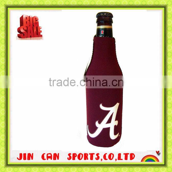 Promotional logo printing neoprene slap wrap can cooler