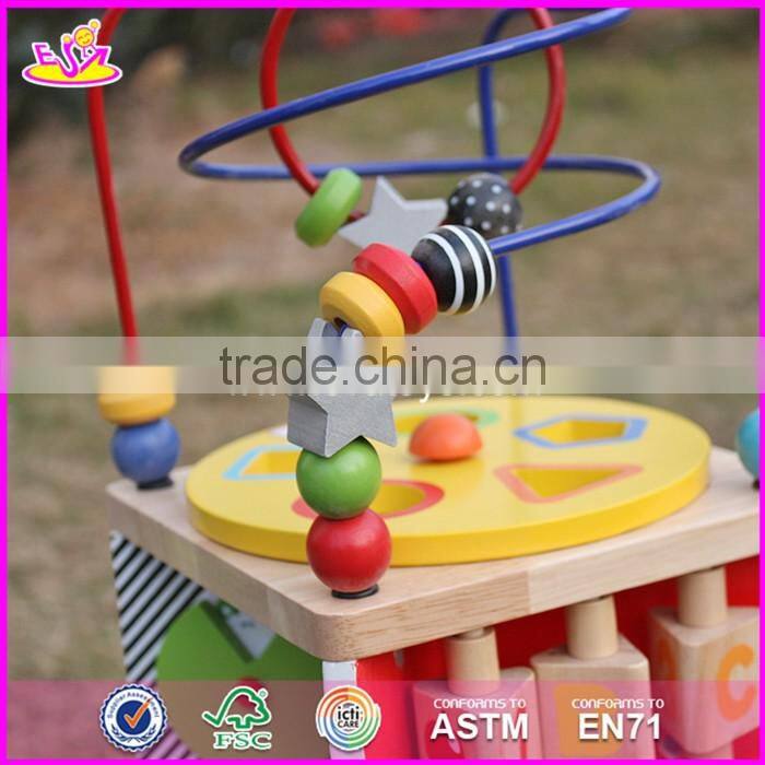 Baby kids montessori toys wooden learning toys for toddlers W11B090-S