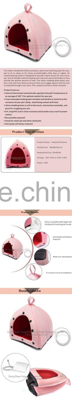 Innovative Pet Product With Heat Pad