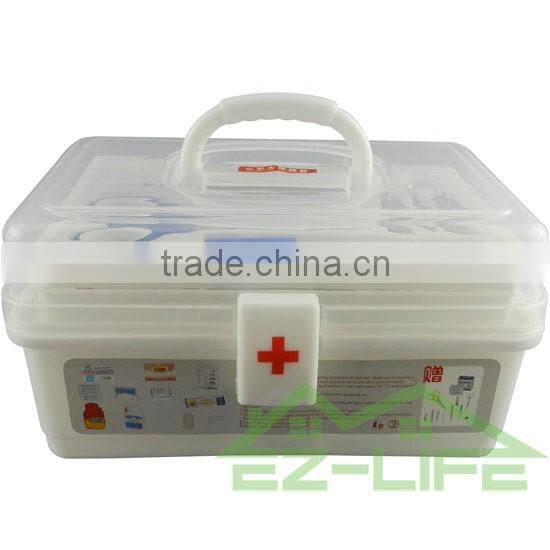 2016 wholesale hospital medicine PP emergency custom portable hot sale plastic first aid kit medical storage box
