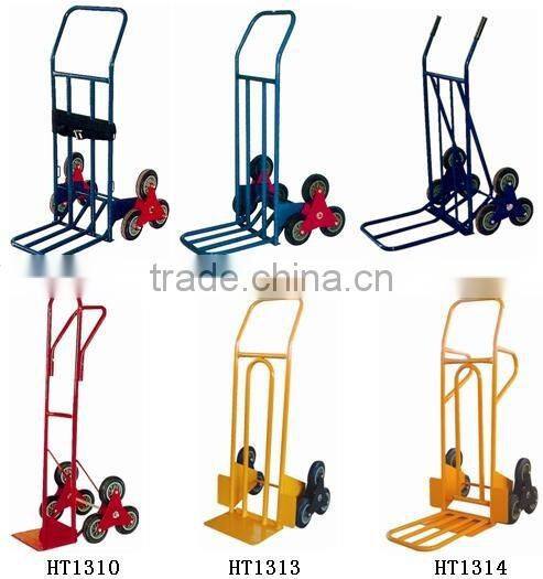 HT1595 Foldable Steel stair climb multipurpose hand trolley