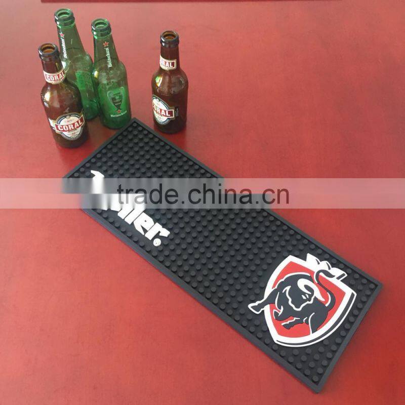 NEW PVC rubber Bar Mats, non-slip pad bar accessories