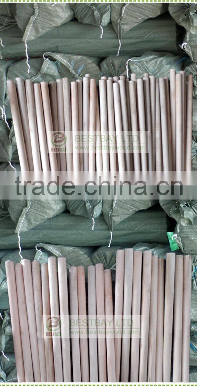 120*2.2cm hot sale eucalyptus wooden broom handle