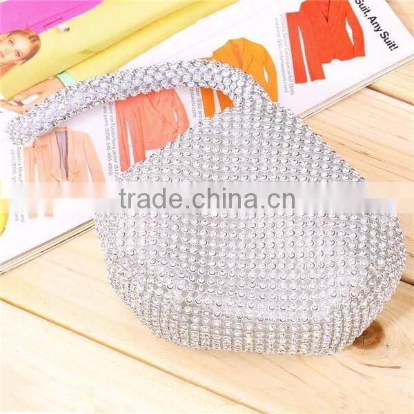 1 Pc Triangle Full Rhinestones women bag bolsa feminina messenger bags Women's Evening Clutch Bag Party Prom Wedding Purse